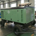 China factory 110kw 350cfm 14.5bar portable diesel screw air compressor for sale in sri lanka